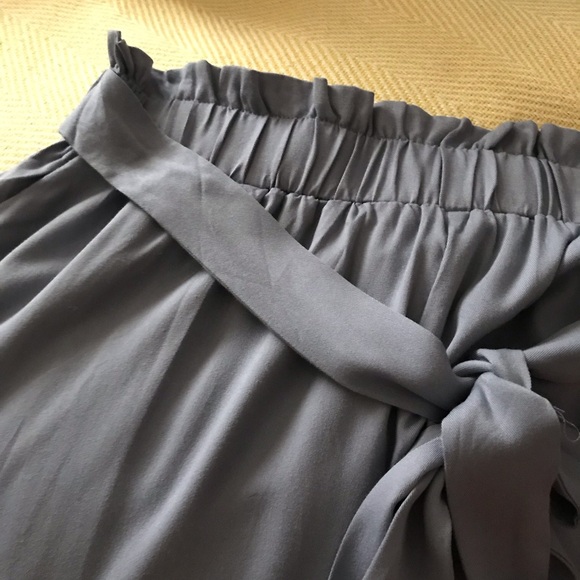 Casual Wide-Leg Blue Pants NWOT - Picture 5 of 7